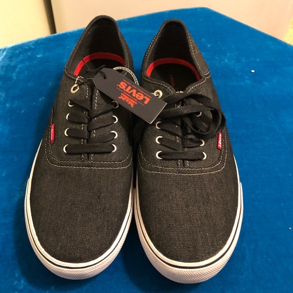 NEW Levi Strauss Denim Canvas Men’s Sneaker - Size 13 - Picture 1 of 6
